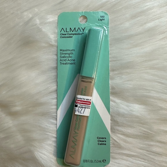 💚4/$10 Almay Clear Complexion Concealer - Light Shade - Picture 1 of 5